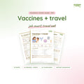 Immunisation + Travel study guide PDF by Study State: cover and pages