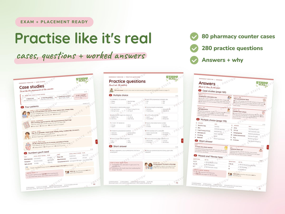 The Dispensary bundle preview 3: inside the 20 Study State pharmacology guides